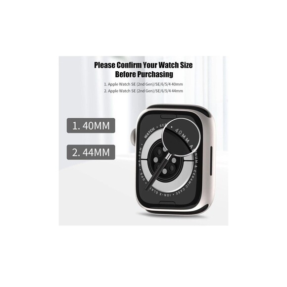 3 Pack ios Watch 9/8/7 Screen Protector 41Mm, Hard PC Ultra-Thin Protective - Picture 2 of 7